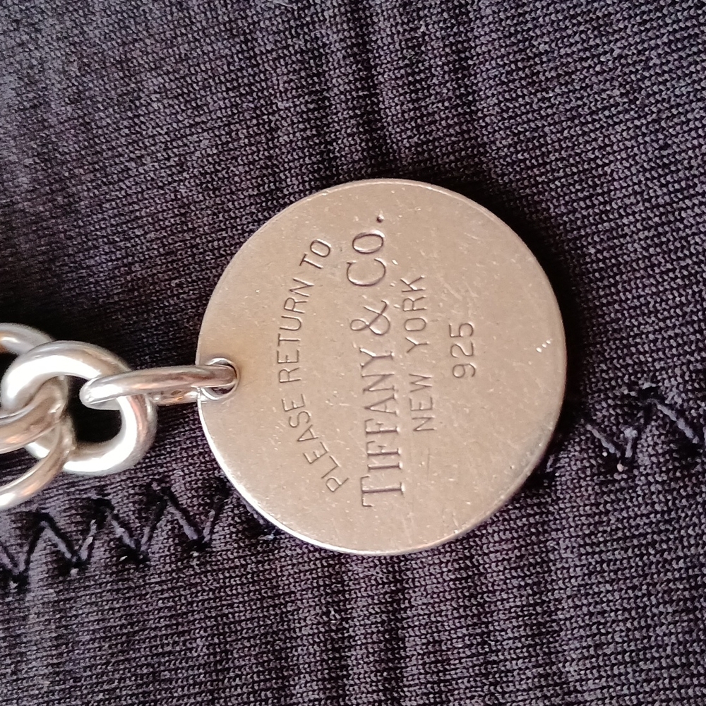 Tiffany and Co thick silver chunky chain bracelet - Picture 2 of 5